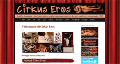 Desktop Screenshot of cirkuseros.nu